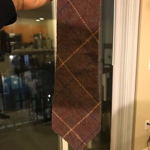 Beautiful English styled brown tweed tie